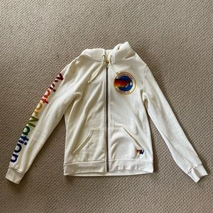 Aviator Nation Logo Zip-Up Hoodie